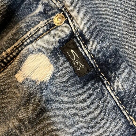 Silver Women's Avery Slim Bootcut Jeans Size 27 - Picture 6 of 12